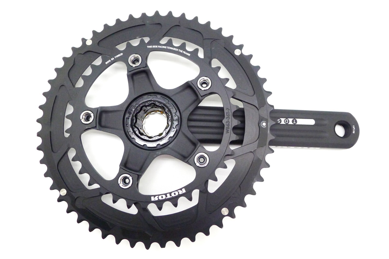 ROTOR 3D30 noQ 11 Speed 52/36T 170mm Crankset (without BB) eBay
