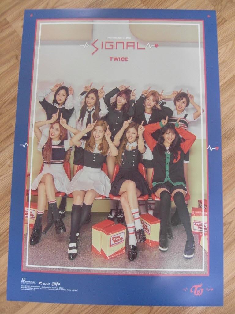 TWICE - SIGNAL (TYPE C) [ORIGINAL POSTER] *NEW* K-POP | eBay