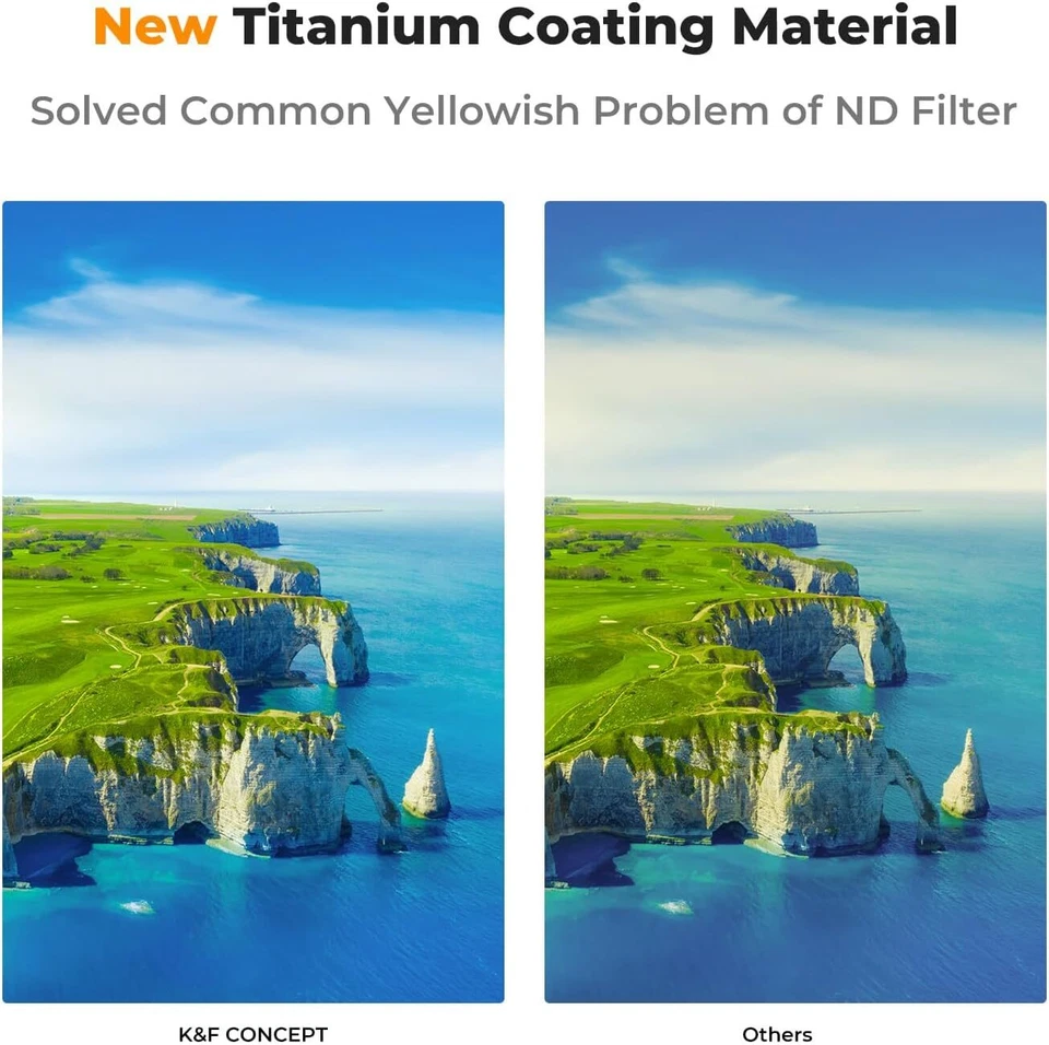 K&F Concept 2 in 1 True Color Variable Fader ND2-32 ND Filter & CPL Lens Filter - Image 3 of 4