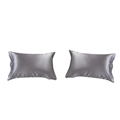 2pcs taie d'oreiller en soie Mulberrry king size - taille 19x29 ''- taie