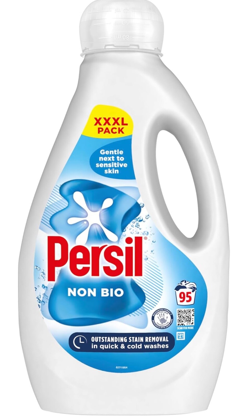 Persil Non Bio Laundry Washing Liquid Detergent outstanding stain removal