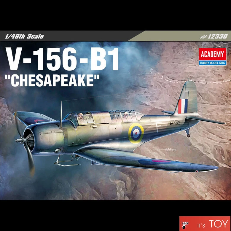Academy 1 48 V 156 B1 CHESAPEAKE UK FR Aircraft Bomber Plastic model kit 12330