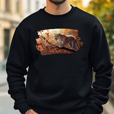 Leopard Sweatshirt Cosy And Perfect For Any Occasion S To 4XL