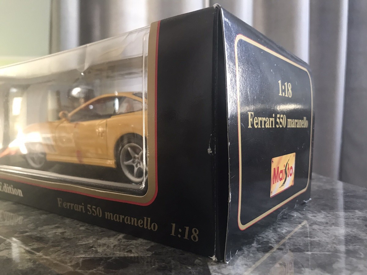 Maisto 1:18 Ferrari 550 Maranello 1996 With Box And Shelf Wear | eBay