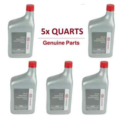 5 Quarts Pack Genuine KIA ATF SPIII Automatic Transmission Oil Fluid kit For KIA