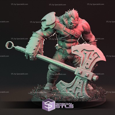 AXE DOTA 2 ACTION FIGUREN 3D Resin Modellbausatz 1:6! UNBEMALT