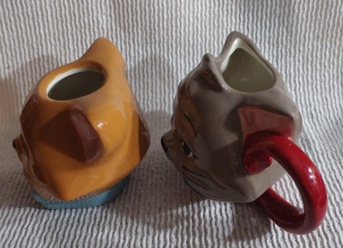 Juego de soportes de crema y azúcar de los parques Disney Aristocats 2022/prendas para el torso faltantes - Imagen 3 de 8