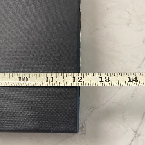 Giuseppe Zanotti Schwarz Karton Aufbewahrung Leer Box L 15" x B 12" x H 1,7" - Bild 14 von 15