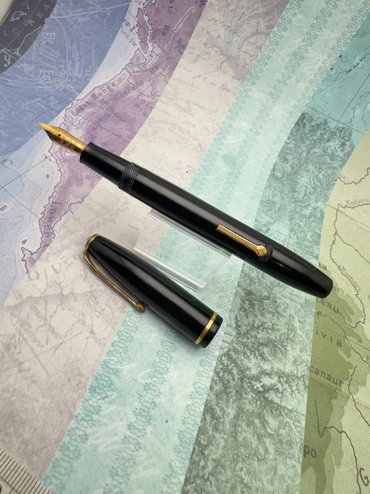 Conway Stewart fountain pen model 85, new sac, springy nib. - Image 2 of 4