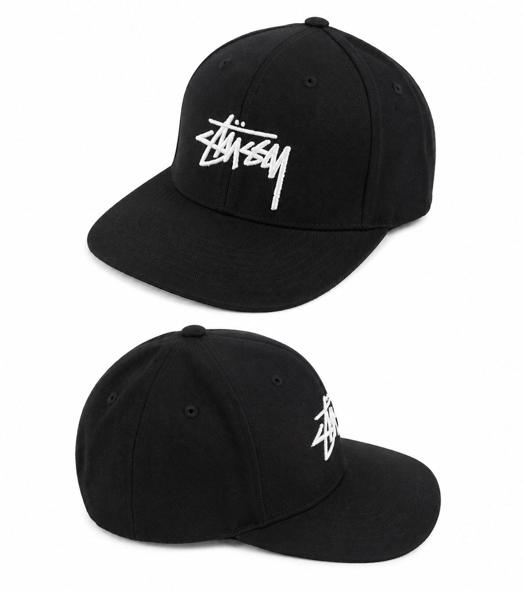 Stussy Black Hats for Men for sale | eBay