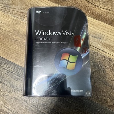 Microsoft Windows Vista Ultimate Sealed Retail Package