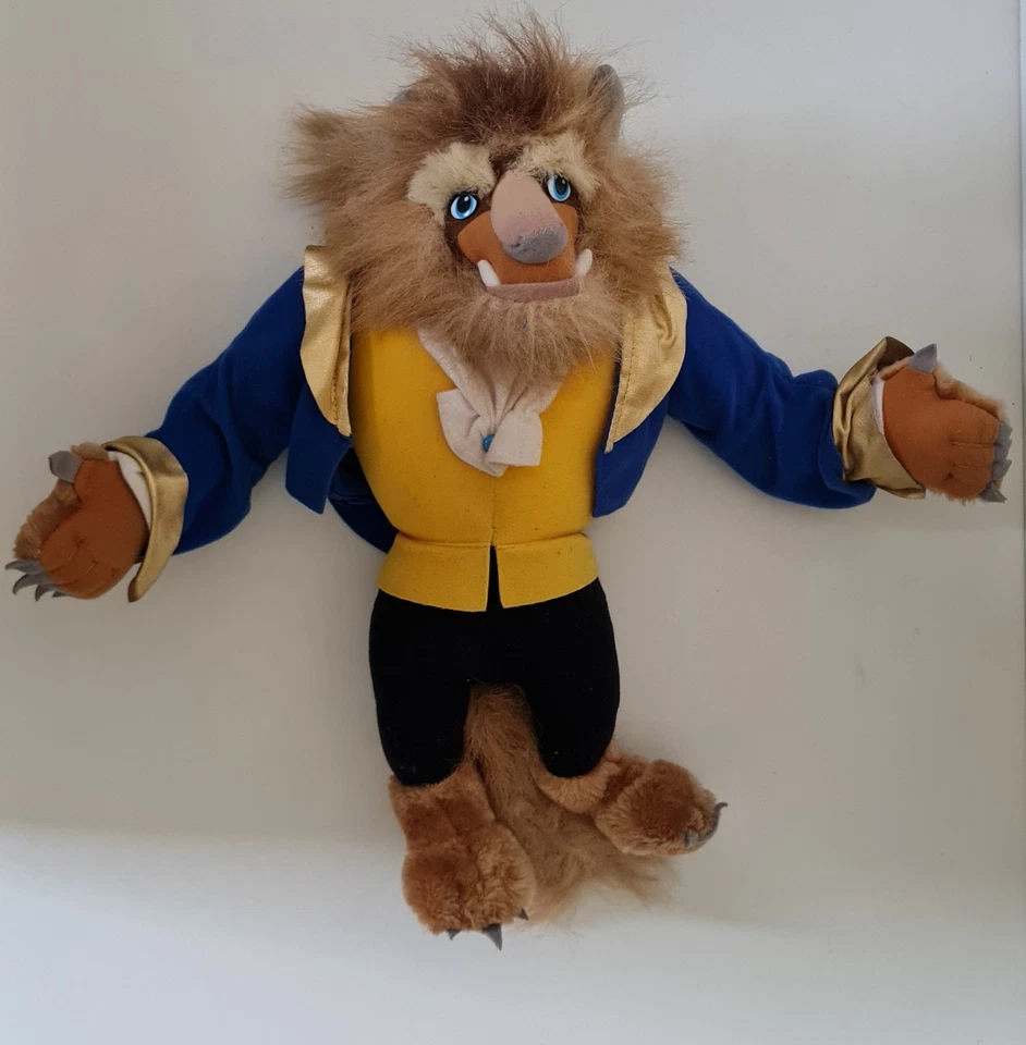 Plüschfigur Vintage Disney Bestie Beast aus "Die Schöne und das Biest" - Bild 4 von 4