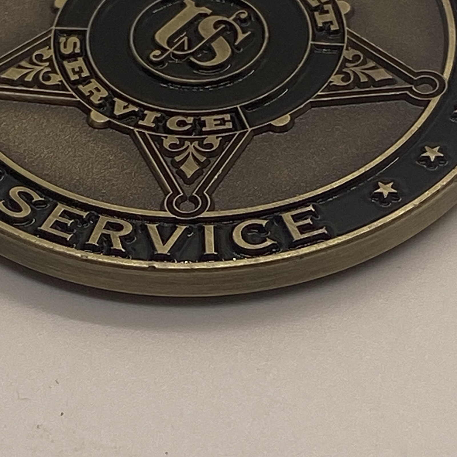 US Secret Service St. Michael Police Challenge Coin USSS Patron Saint Officer LE