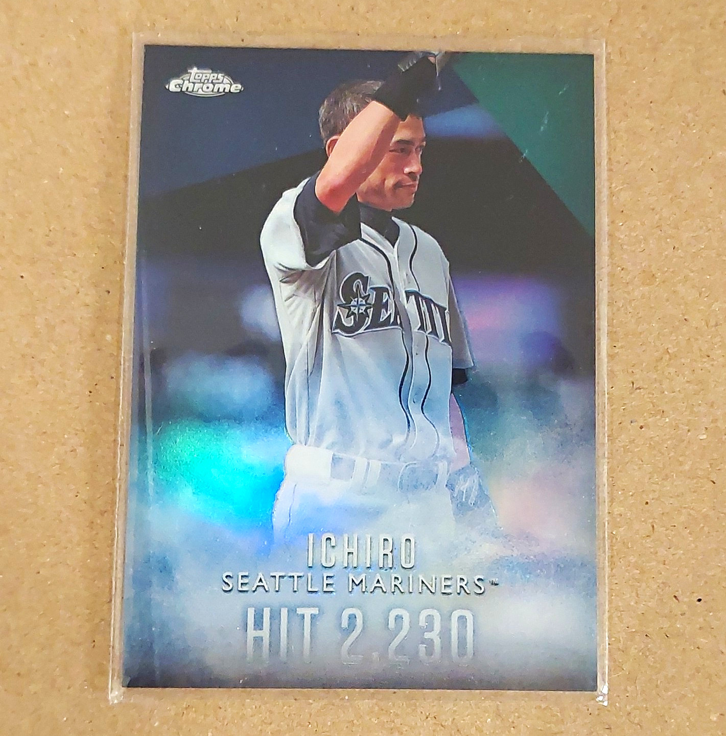 Topps Chrome 2016 Ichiro Hit 2,230 Insert #I-4 Seattle Mariners MLB