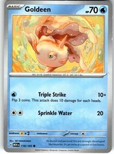 Goldeen Common SV: Scarlet & Violet 151 118/165 LP