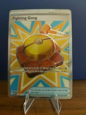 Pokemon Card Trainer Item Fighting Gong Full Art Ultra Rare 168/132 