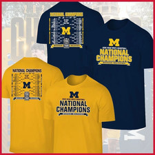 Michigan Wolverines NCAA Basketball National Champions Team 2026 T shirt S - 5XL