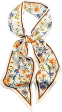 Head Scarf Hair Neck Scarves For Women Purse Bag Scarfs For Handbags Silky Long