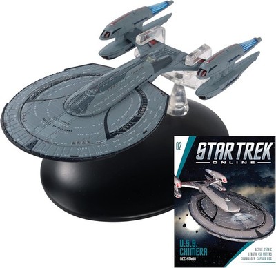 Hero Collector Star Trek Online Issue #2   USS Chimera NCC 97400 w/Magazine