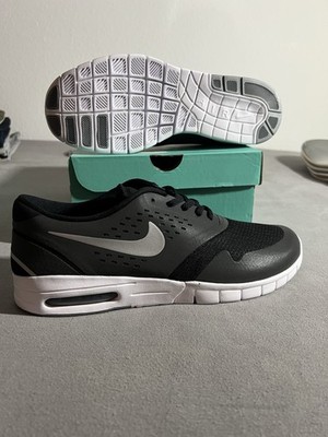 Nike SB Eric Koston 2 Max Black Met. Silver White US 11 EU 45 Neu!