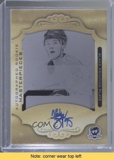 2018 Upper Deck The Cup Printing Plate Black 1/1 Henrik Borgstrom Auto READ 0c3