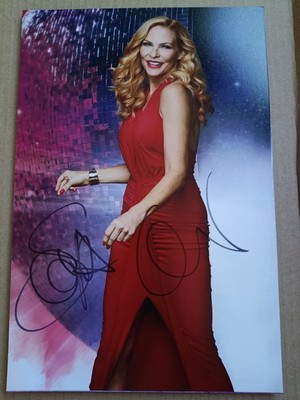 Sonya Kraus Autograph Photo Let's Dance