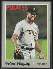 2019 Topps Heritage #460 Felipe Vazquez Short Print SP