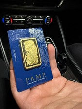 1 ounce Gold Bar - PAMP Suisse Multigram .9999 Fine Gold Fortuna Bar 4296.00 per troy oz