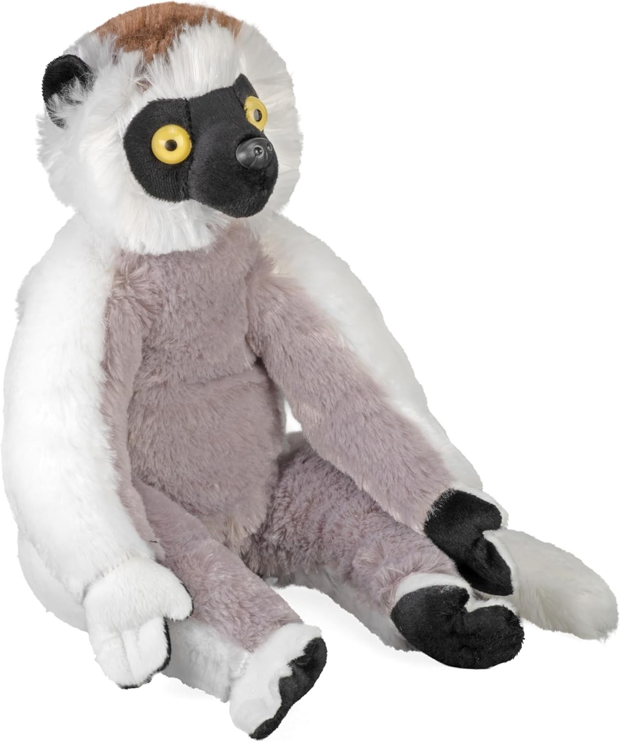 NEW WILD REPUBLIC PLUSH 12"" CUDDLEKINS SIFAKA LEMUR CUDDLY SOFT TOY TEDDY