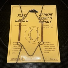 ENESCO Plate Hangers Wall Display Spring Style For 5” 6” 7” 8” HIGH QUALITY 