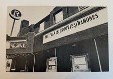 ORIGINAL 1976 Ramones Los Angeles Invitation Concert Shirt no flyer poster Tour