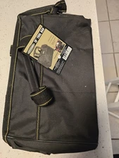 Voyager 15” Tool Bag 14 Pockets Portable Black Polyester Zipper New /NWT