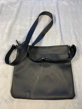 Lacoste Men's Classic Flat Crossover Bag Crossbody Medium Black
