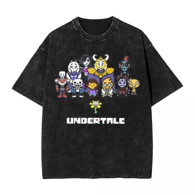 Sans Undertale Skeleton Bones Vintage T-Shirt Unisex