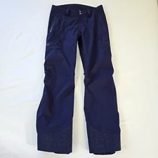 Mammut Stoney HS Hardshell Thermo Insulated Snow Ski Pant Blue Men's US 32 EU 48