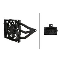 LüFter MotorküHlung 12 V 234 W 2-Polig Hella FüR U.A. Fiat Panda