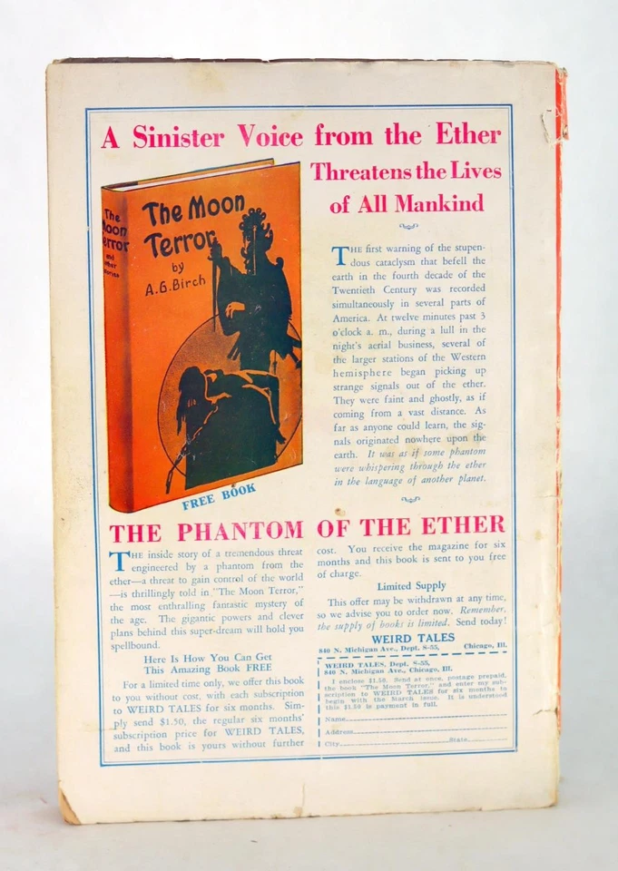 Weird Tales February 1935 Volume 25 No 2 Margaret Brundage Robert E Howard PB - Image 2 of 4