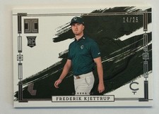 2024-25 Panini Impeccable LIV Golf Frederik Kjettrup Silver 14/25 RC Cleeks #59