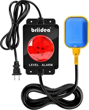 Sump Pump Alarm,  Indoor/Outdoor High Water Septic Tank Alert with 110Db Alarm &