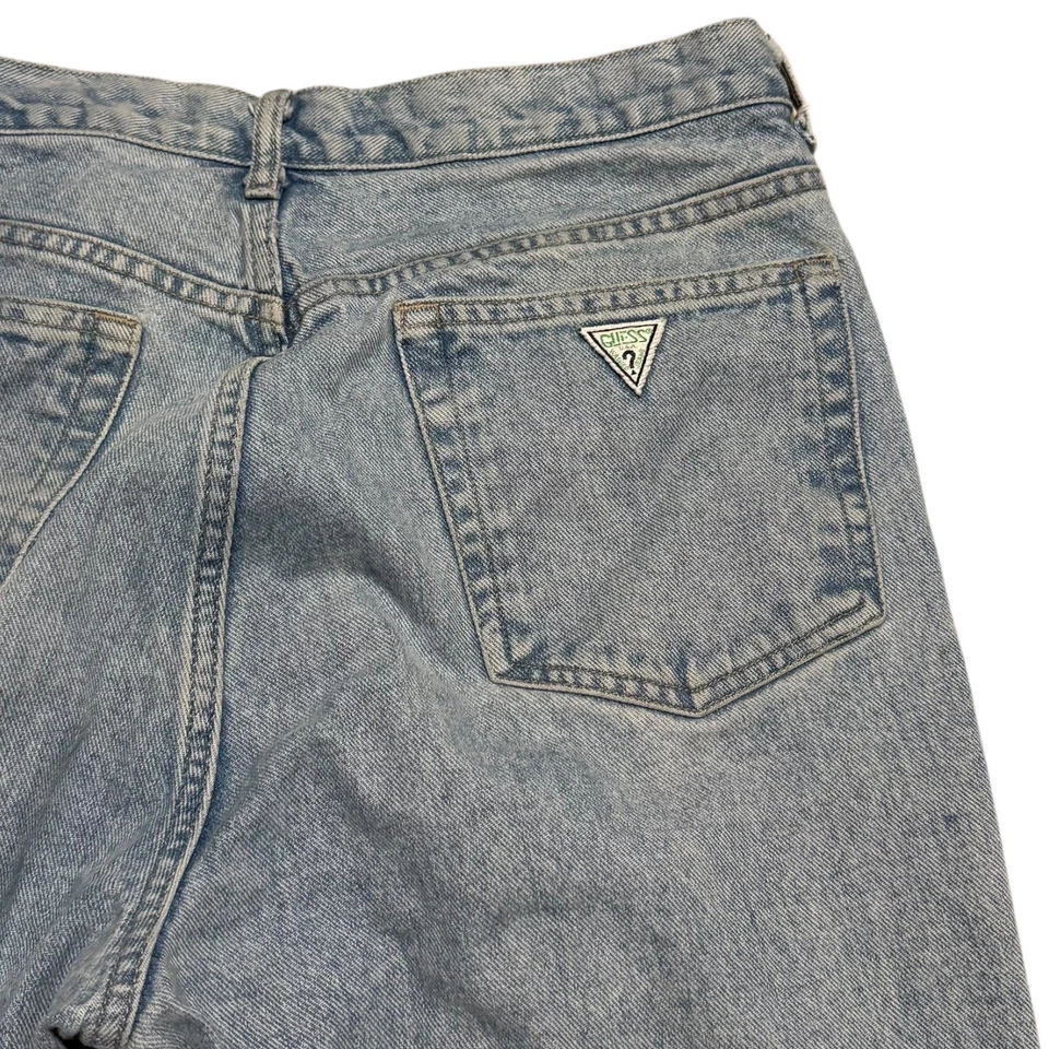 Vintage 2000s Guess 100% Cotton Straight Leg Jeans Men's 36 (Fits 35x31.5) - Image 3 of 4