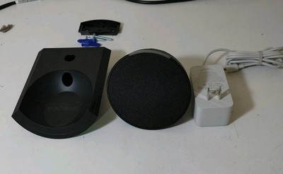 Amazon Echo Pop 1st Gen Alexa Smart Speaker Charcoal. Bonus Wall Mount!
