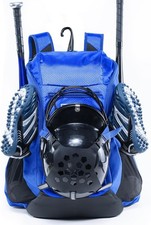 Baseball Bag Softball Bat Bag, Double-layer Baseball Backpack Adult with Gear...