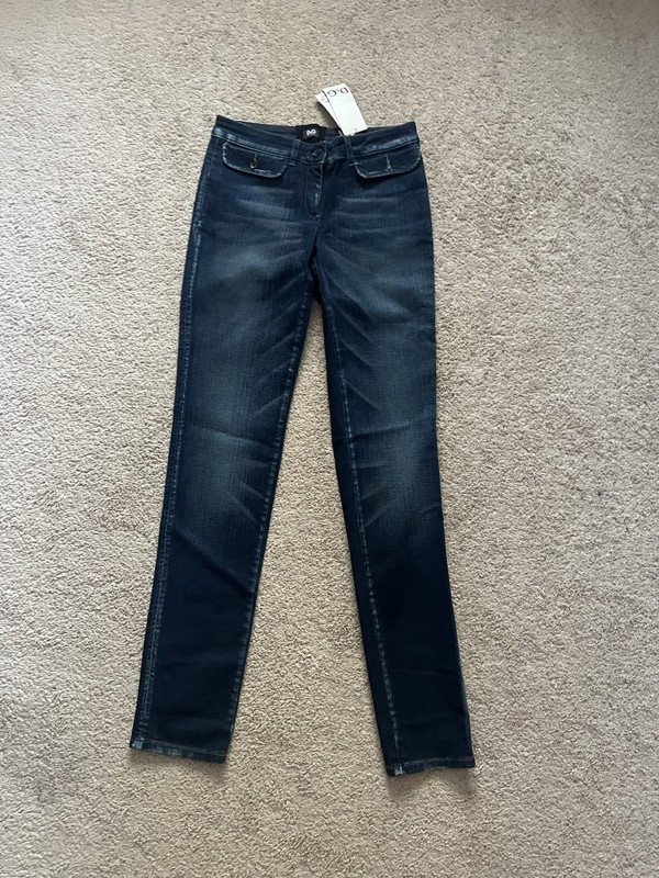 Dolce & Gabbana D&G Women’s Blue Denim Jeans 26x35 Authentic NWT