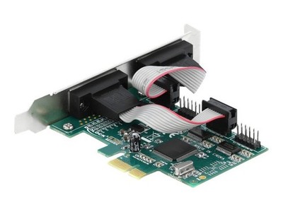 Delock 90410 PCIe RS-232 Low Profile PCIe 1.1 RS-232 Green PCI Controller