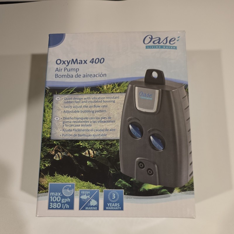 Oase Oxymax 400 Air Pump New In Box