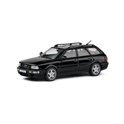 Solido 1/43 Audi Avant RS2 1994 Black Diecast Model Car