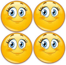 Smiley Stickers Eyelashes