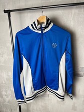 Vintage Sergio Tacchini Track Jacket Casual Size L Blue