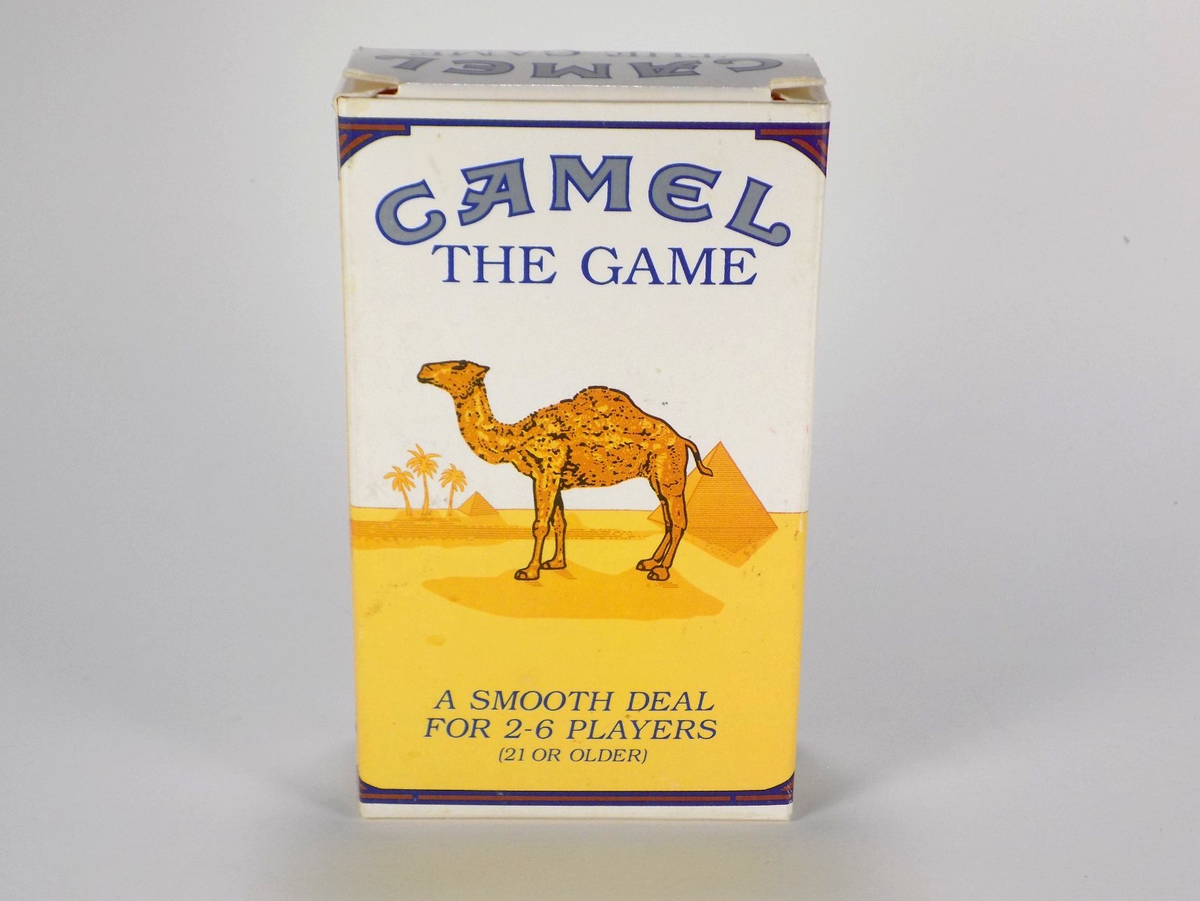 Camel The Game Card Dice Vintage 1992 Cigarettes Unused | eBay