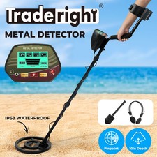 Traderight Metal Detector Professional Waterproof for Beginner 4 Search Mode
